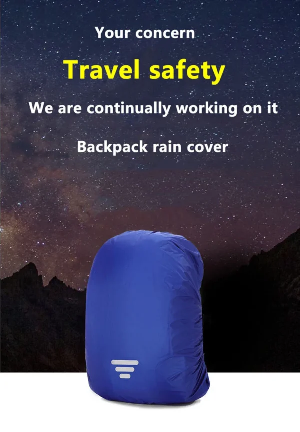 Rain Cover Backpack Reflective 20L 35L 45L 60L Waterproof Bag Camo Tactical Outdoor Camping Hiking Climbing Bag Dust Raincover - Image 24