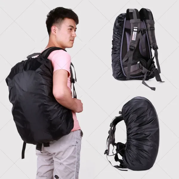 35L 100L 120L Rain Cover Backpack Waterproof Bag - Image 17