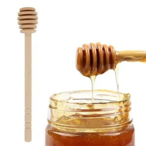 Honey Stir Bar Mixing Handle Jar Spoon