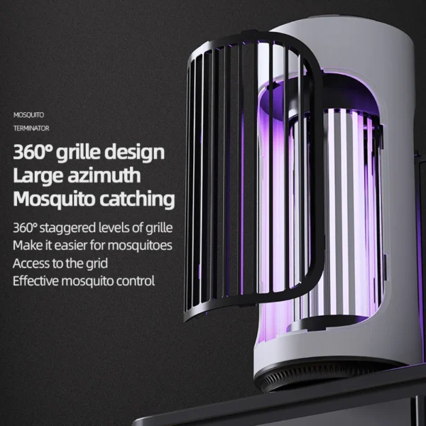 Xiaomi Electric Mosquito Killer Lamp Portable USB Fast Charging - Image 3
