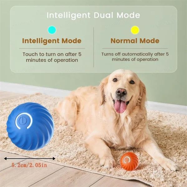 Dog Toy Ball Electronic Interactive Pet Toy Moving - Image 5