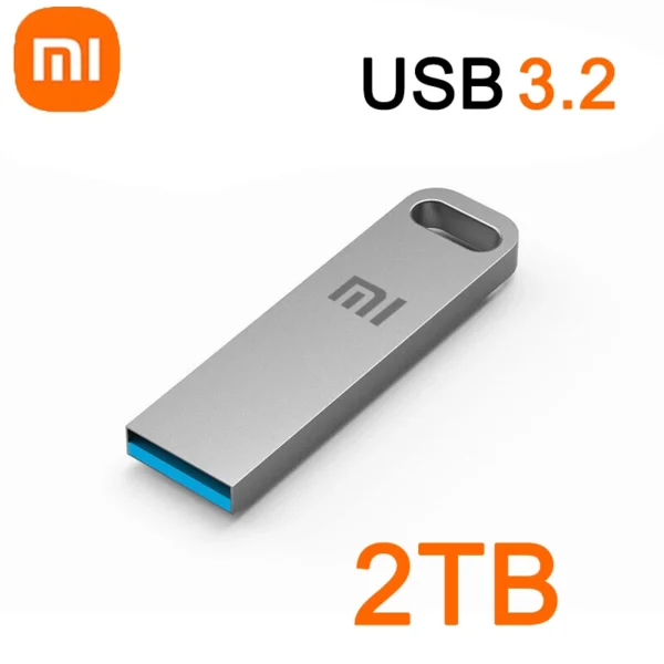 USB 3.2 Xiaomi 2TB Flash Drive High Speed Metal U Disk TypeC Memory Stick Waterproof SSD Storag - Image 10