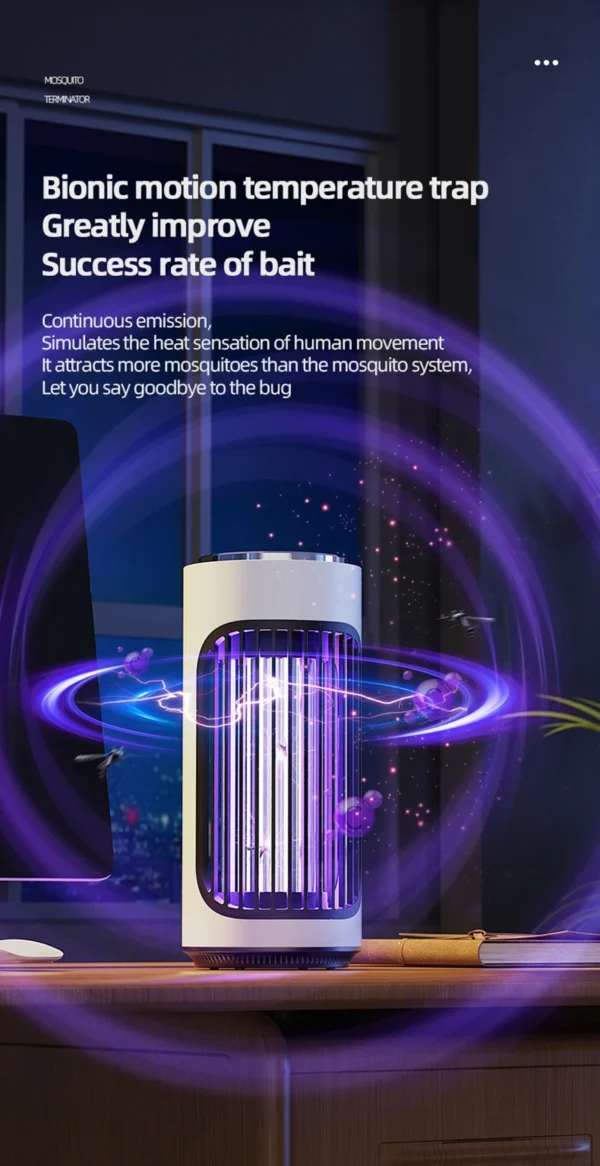 Xiaomi Electric Mosquito Killer Lamp Portable USB Fast Charging - Image 13