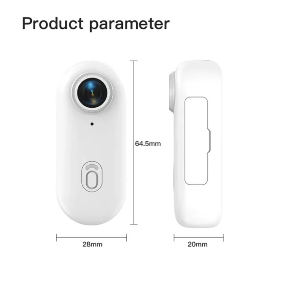 Magnetic Wearable Cam with Waterproof Shell WiFi Bike - Image 4
