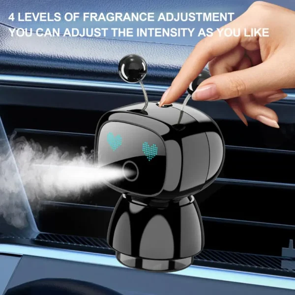 Robot Fragrance Car Air Vent Clip Auto Aromatherapy - Image 11
