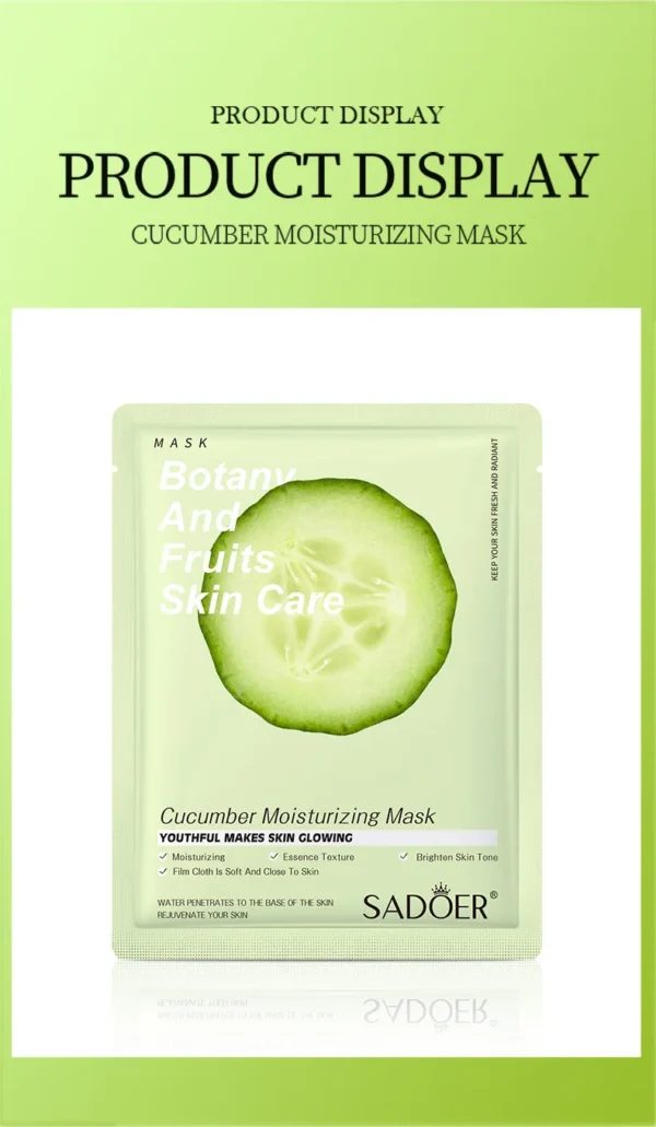 8pcs Natural Plant Face Mask Beauty Skincare Facial Masks Moisturizing Firming Hydrating Facial Mask Face Care Korean Cosmetics - Image 35