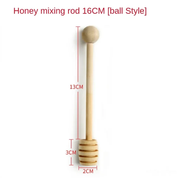 Honey Stir Bar Mixing Handle Jar Spoon - Image 7