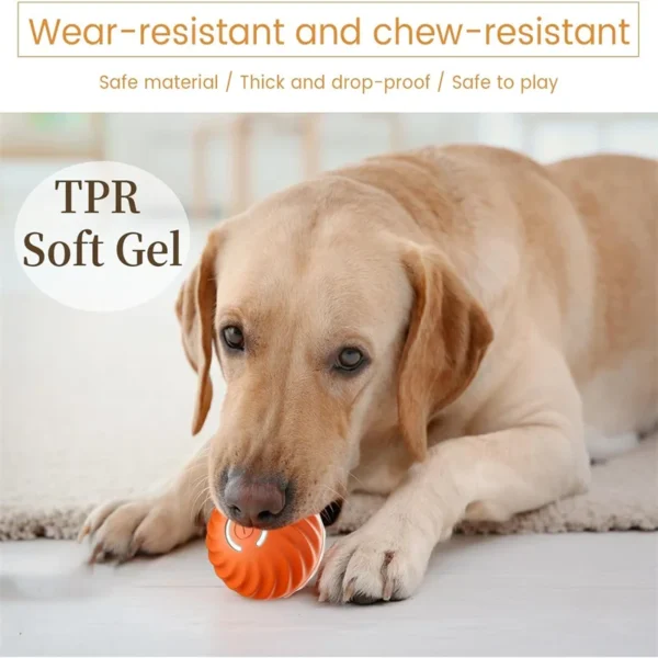 Dog Toy Ball Electronic Interactive Pet Toy Moving - Image 4
