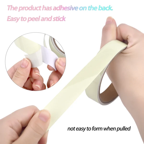 Luminous Fluorescent Night Self-Adhesive Glow In The Dark Sticker Tape Safety Security Home Decoration Warning Adhesive Tape - Image 5