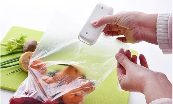 Mini Heat Bag Sealing Machine Package Sealer Bags Thermal Plastic Food Bag - Image 15