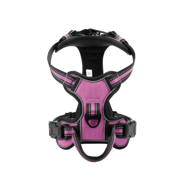 Adjustable Nylon Dog Harness Vest Reflective Soft Breathable - Image 11