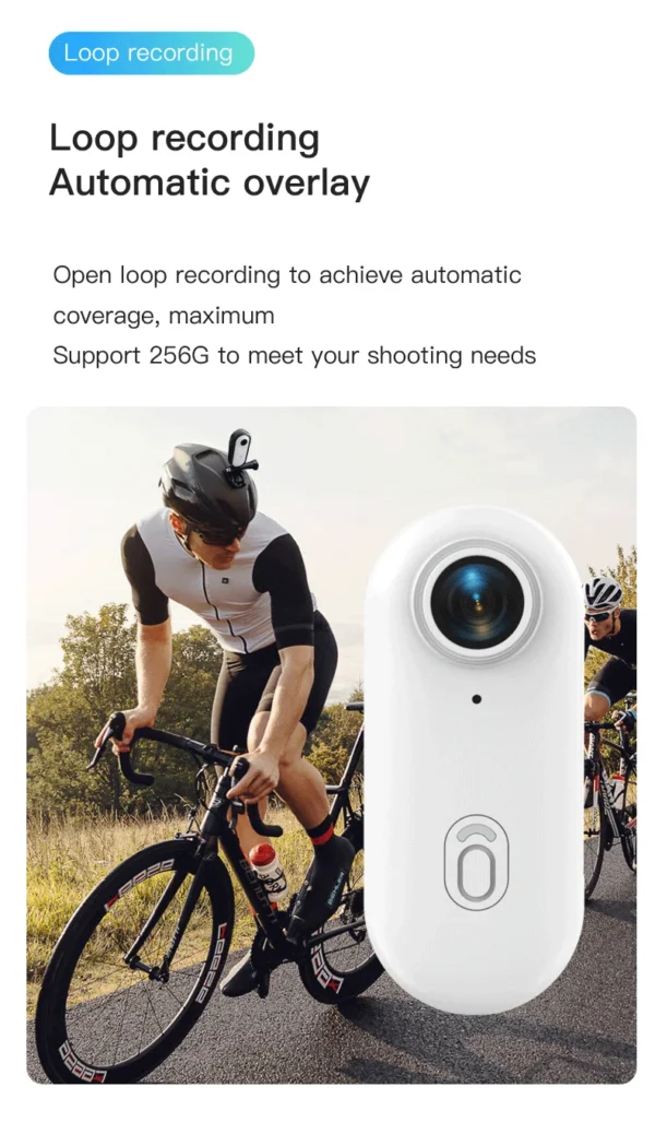 Magnetic Wearable Cam with Waterproof Shell WiFi Bike - Image 22