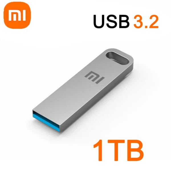 USB 3.2 Xiaomi 2TB Flash Drive High Speed Metal U Disk TypeC Memory Stick Waterproof SSD Storag - Image 17