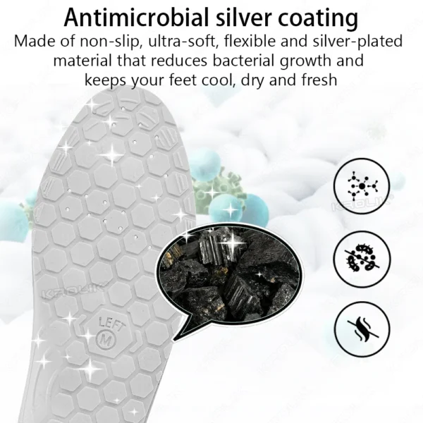 Therapy Sports Insoles Massage Medical Magnetic  Foot Weight Loss Slimming Acupressure Insole Anti-fatigue Health Care Shoe Pads - Image 5
