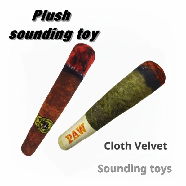 Toys Green Stick Dogs Pet Chew Bite Toy With Squeake Stuffed Raw Dog Joint Toys Spot Good - Image 5
