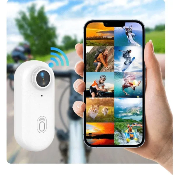 Magnetic Wearable Cam with Waterproof Shell WiFi Bike - Image 5