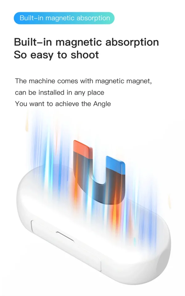Magnetic Wearable Cam with Waterproof Shell WiFi Bike - Image 15