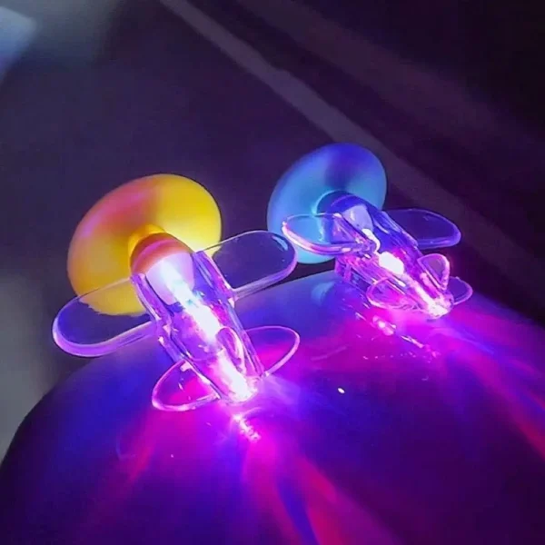 Motorcycle Electric LED Colorful Lights Rotatable Airplane Wind-Powered Airplane Decor - Image 2