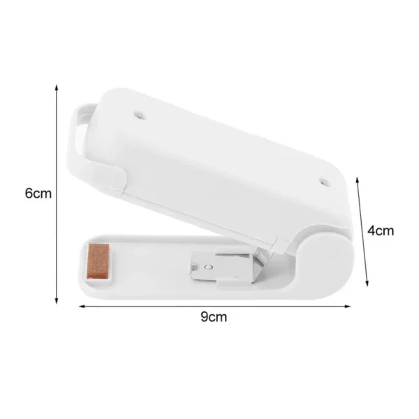 Mini Heat Bag Sealing Machine Package Sealer Bags Thermal Plastic Food Bag - Image 2