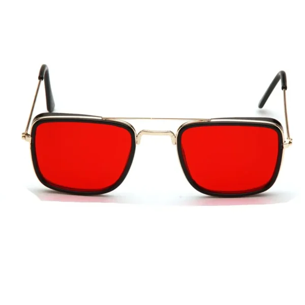 Fashion Sunglasses Metal Small Square Frame - Image 29