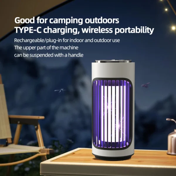 Xiaomi Electric Mosquito Killer Lamp Portable USB Fast Charging - Image 5