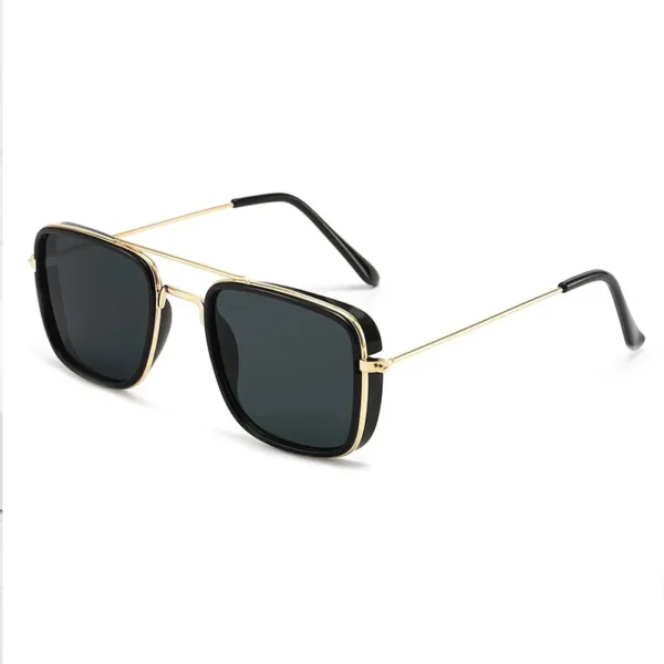 Fashion Sunglasses Metal Small Square Frame - Image 19
